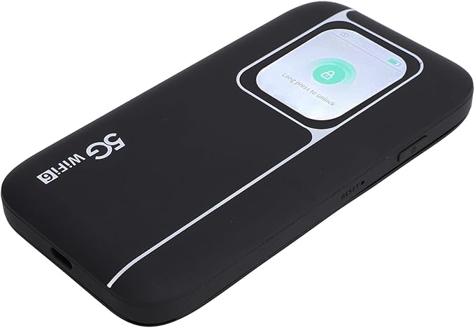 5G Band Router High Speed Mobile Hotspot 2.01 Inch Screen Portable Hotspot Mobile Hotspot Device for Travel Business Support Up to 16 Devices Large Touch Screen