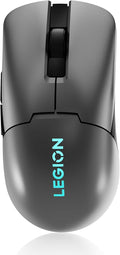 Lenovo Legion M600s RGB Wireless Gaming Mouse – 19000 DPI 6 Programmable Buttons 70 Hours Battery Life Tri-Mode Connectivity (2.4 GHz Bluetooth Wired) (Iron Grey)