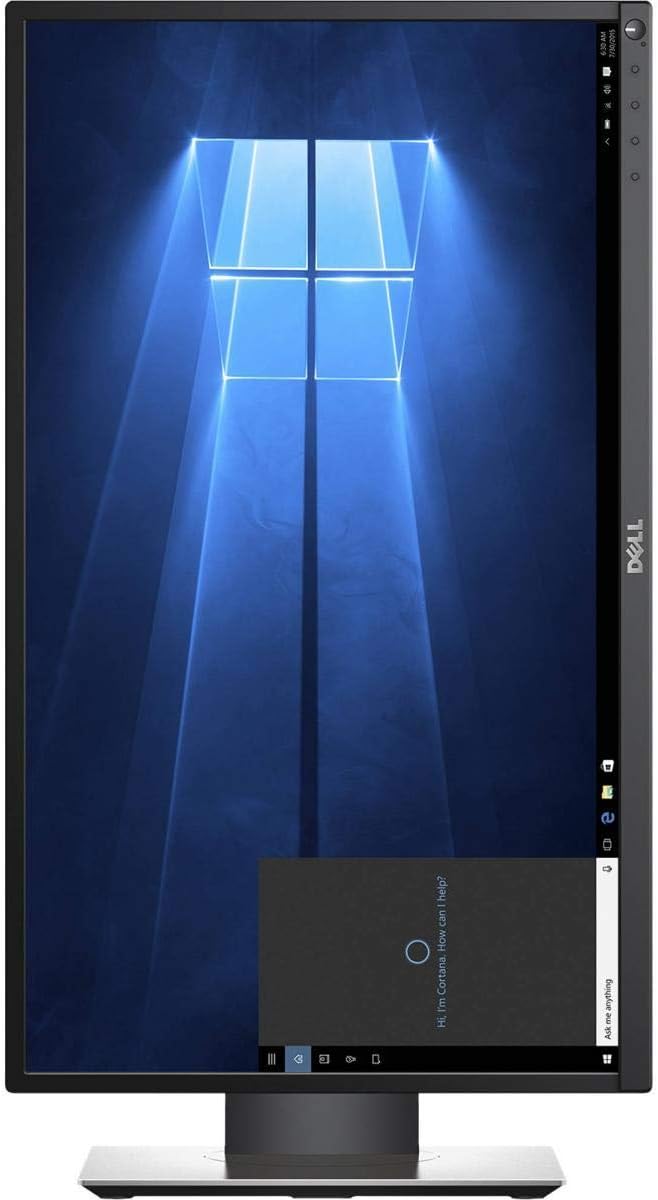 Dell P2419H 24 Inch LED-Backlit Anti-Glare 3H Hard Coating IPS Monitor - (8 ms Response FHD 1920 x 1080 at 60Hz 1000:1 Contrast with ComfortView DisplayPort VGA HDMI and USB) Black