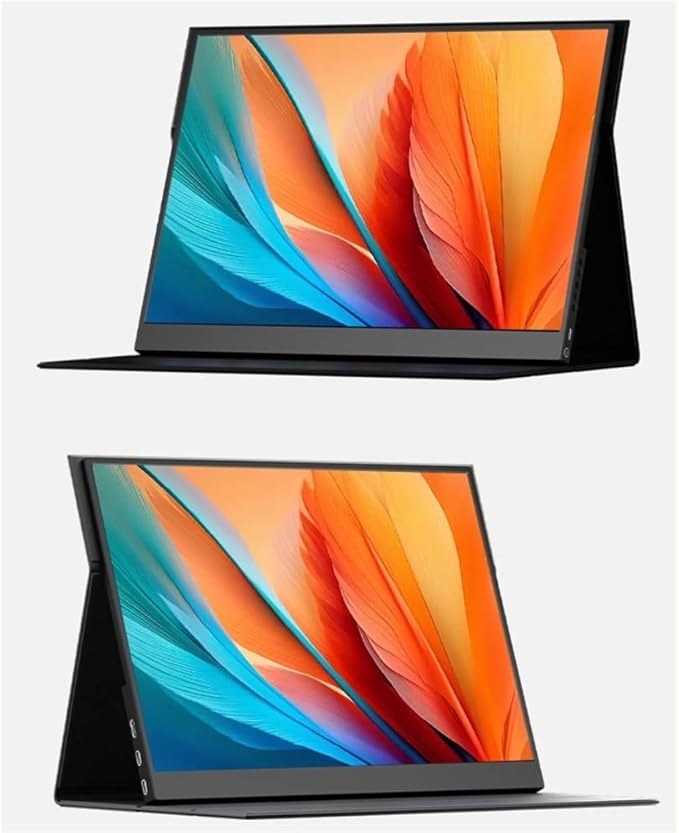 Portable Laptop Monitor 14-inch HD1080P Portable Monitor Suitable for Laptops Game Consoles External Screen 60Hz Gaming Display