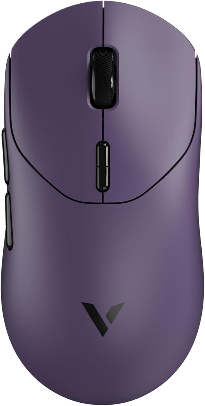 Rapoo VT2 Wireless Gaming Mouse True 8K Wireless Polling Rate 53g Lightweight Up to 750 Hr Battery Nordic nRF54L15 MCU 100-Million Mechanical Switch 10 Programmable Buttons Macro Enabled