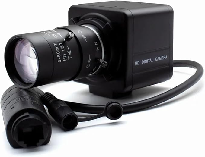 5 50mm HD Industrial Camera Living Stream Webcam 1 27 CS Mount F1 Manual Zoom Lens 3 4 5 8MP CMOS Digital Camera