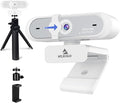 NexiGo 1080P Webcam Kits N660P (Gen 2) 1080P 60FPS Webcam with Software Control Dual Microphone &amp Cover Autofocus Lightweight Mini Tripod for OBS/Zoom/Skype/FaceTime/Teams/Twitch