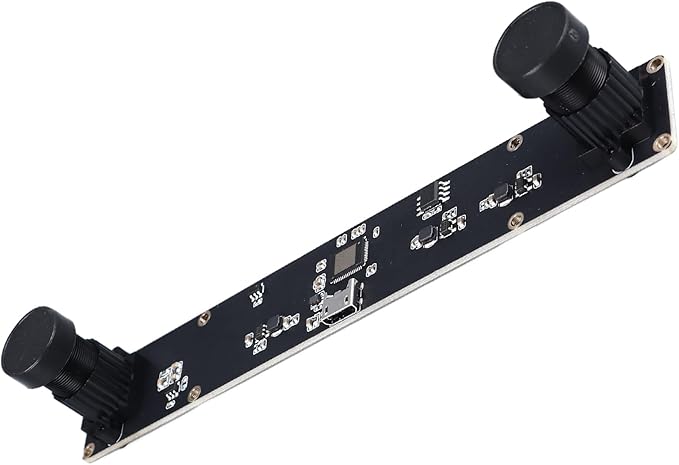 4MP Dual Lens USB Camera Board 1080P HD 3D VR Distance Measurement 72° Wide Angle Plug and Play for Industrial and Embedded Systems