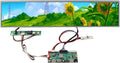 19 inch 1920x360 DV190FBM-NB0 30pin Wide IPS LCD Screen and USB SD Card LVDs Driver BoardMultimedia Supports MP4