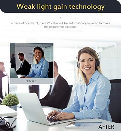 Computer Camera 1080P HD Webcam Mini Computer PC WebCamera with Microphone Rotatable Cameras for Live Broadcast Video Calling Conference Work