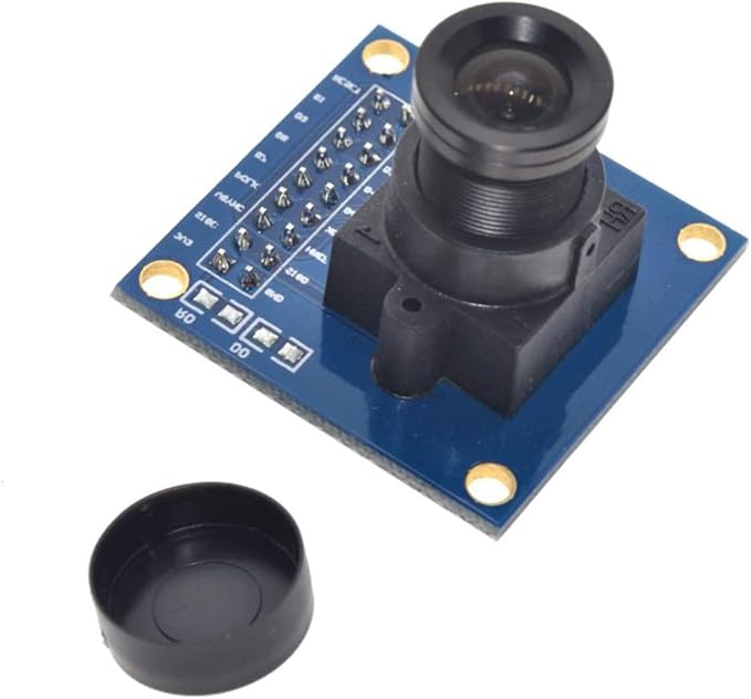 4-Pack OV7670 VGA CMOS Camera Modules (I2C 640x480) for Arduino/ARM/FPGA + 10 TP4056 Type-C 1A 18650 Lithium Battery Charger Modules with Dual Protection