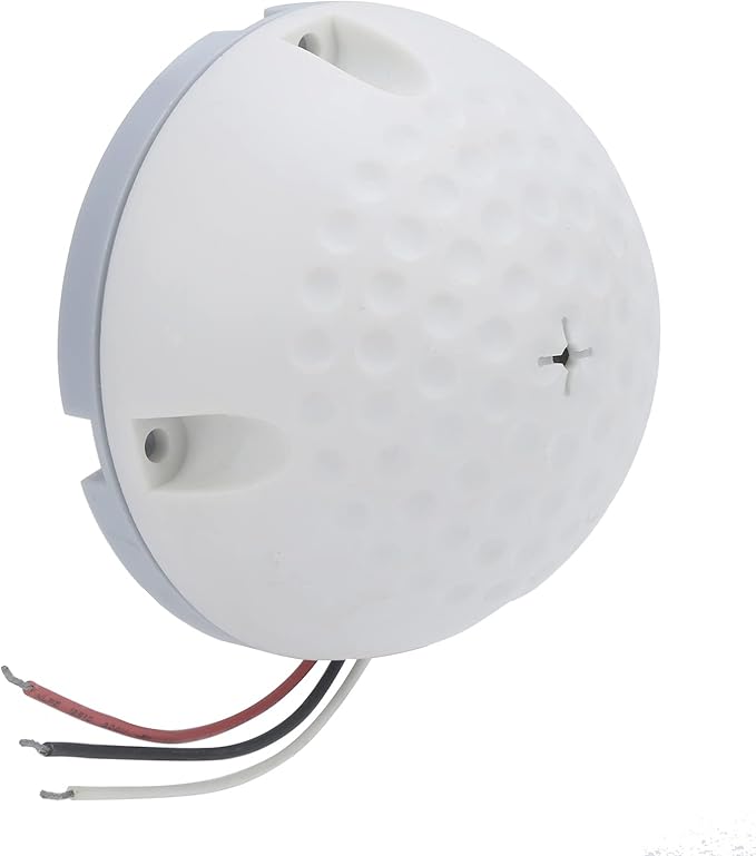 DC 12V Dynamic Noise Reduction Microphone Half Ball Type Sensitive ABS Material - Long Distance Signal Transmission Full Pointing Ideal for