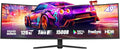 Viewedge 49 Curved Monitor Ultrawide Gaming 120Hz 1ms 32:9 DQHD 5120 x 1440P Computer Monitor R1500 110% sRGB DisplayPort HDMISupport Crosshair and Wall Mount
