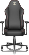 PC Gaming Chair Ergonomic Office Chair Desk Chair with Lumbar Support Flip Up Arms Headrest PU Leather Executive High Back Computer Chair for Adults Women Men (PU Black)