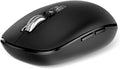 Wireless Bluetooth MouseUSB+BT×2Multi Device Ergo Full Size Mouses-big HandMetal 4-Way Super Scrolling± 3000 DPI10 ButtonsPlug&ampPlayQuietw/ 2 BatteriesMice for LaptopComputerTabletMaci