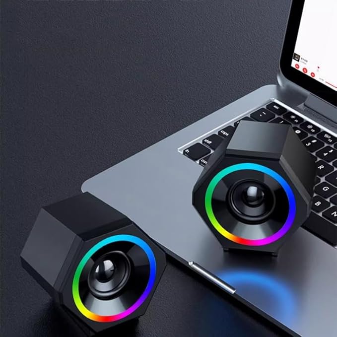 Computer Audio Desktop Laptop Home Wired Speaker Overweight Subwoofer Multimedia