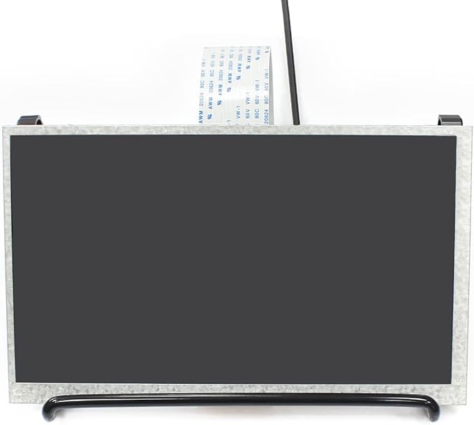 waveshare 7inch Display Compatible with Raspberry Pi 5/4B/3B/Zero/Zero W/Zero 2W/Pico/Pico W/Pico WH 1024×600 Resolution DPI Interface IPS No Touch