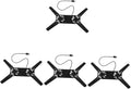 HOMSFOU 4pcs Laptop Cooling Fan Pad Notebook Cooling Stand Desktop Stand Gaming Laptop Heat Dispersion