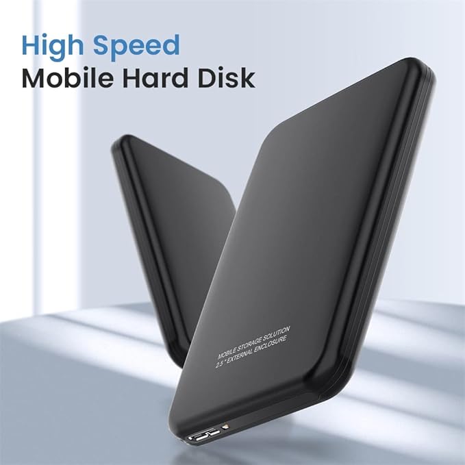 USB3.0 External Hard Disk 500GB 1TB 2TB Storage Device Drive 7200rpm Drive Mobile Hard Disk HDD 2.5(Color:DSize:2TB)