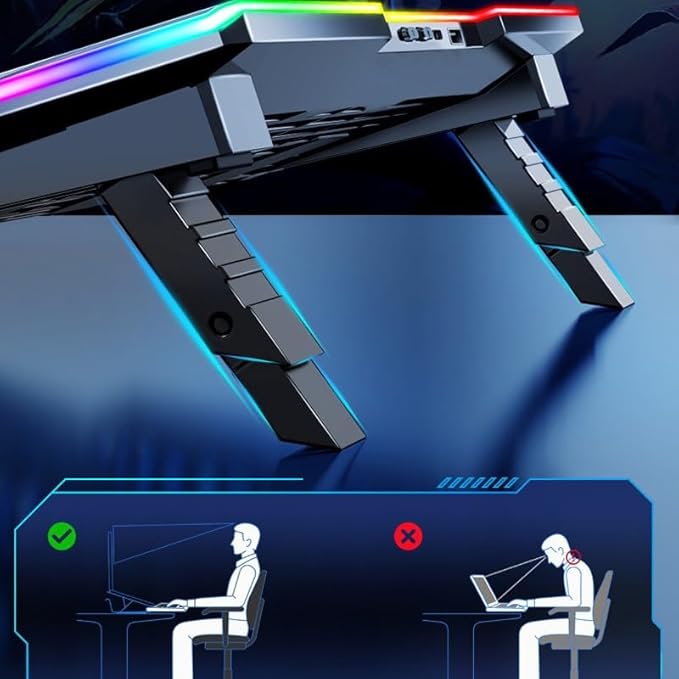 JSEIAJB Laptop Heat Sink Aluminum Alloy Laptop Stand