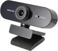 GIZNXBA Webcam with Microphone for Streaming HD Light Correction Noise Cancellation Autofocus Plug &amp Play USB Webcam for Laptop Desktop Streaming(1080P)