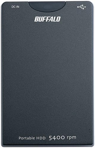 Buffalo HD – ph80u2/UC – BK 0 X USB Bus Power Portable HDD