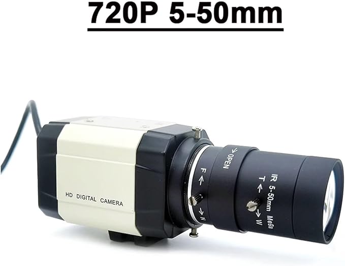4MP 30fps 2560x1440 High Speed UVC USB Webcam 5-50mm / 2.8-12mm Varifocal Zoom Lens Option 720P USB 1280 * 720 USB Camera(720P 5-50mm)