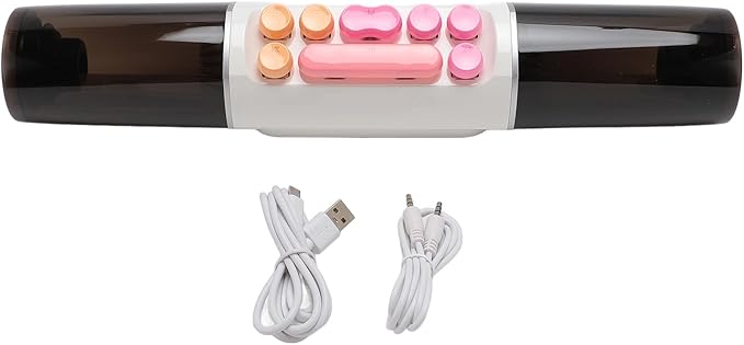 Goshyda Bluetooth Computer Speakers for PC Desktop Gaming PC Sound Bar Wired USB Powered HiFi Stereo Sound FM Radio USB Memory Card Slot 3.5mm Plug (White)