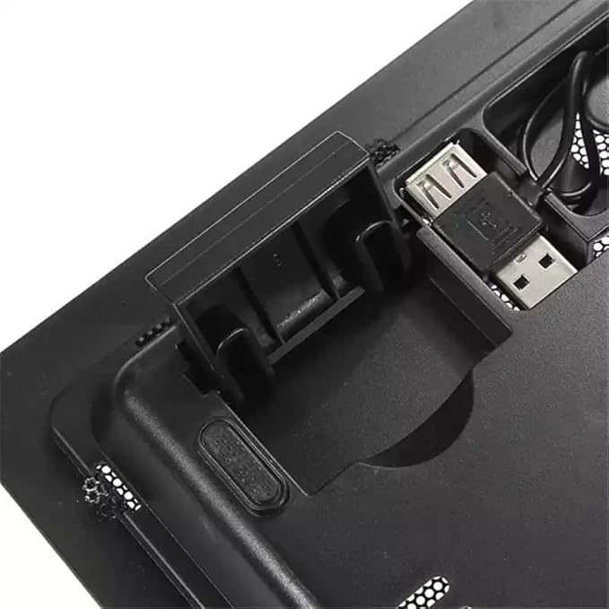 N19 Laptop Cooling Base 10/12/14 inch Universal Large Fan Radiator Luminous Cooling Base Pad