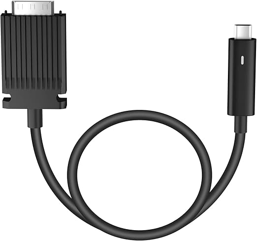 (5 - Pack) USB Type C to Trinity Cable 3V37X 5T73G Supports Thunderbolt-3 40 Gbps 4K Resolution at 60Hz Compatible with Docking Stations Dell TB15 TB16 and K16A