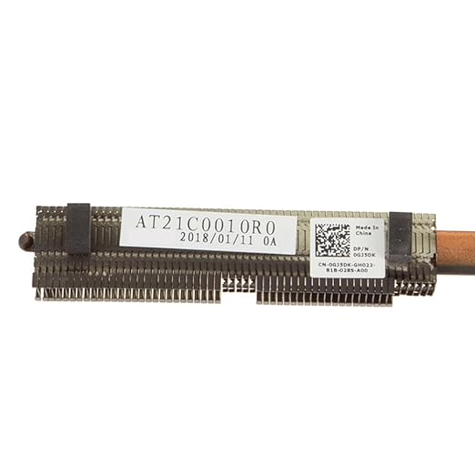 for DELL for Inspiron 15 5570 Latitude 3590 0GJ5DK GJ5DK AT21C0010R0 New Laptop Heatsink