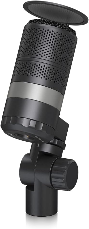 TC-Helicon GoXLR MIC Dynamic Broadcast Microphone with Integrated Pop Filter Black