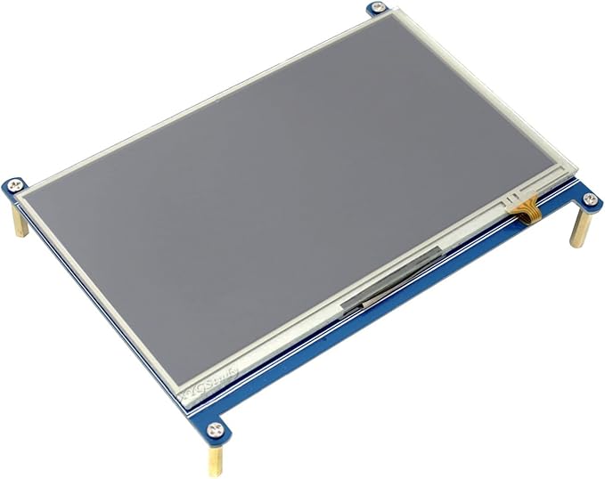 7inch Resistive Touch Screen LCD for Raspberry Pi 4B/3B+/3A+/Zero/Zero W/WH/Zero 2W CM3+/4 1024×600 Resolution HDMI IPS for Windows 11/10 / 8.1/8 / 7 (7inch HDMI LCD)