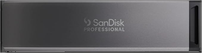 SanDisk Professional 6TB G-Drive Project Thunderbolt 3 External Hard Drive Bundle with PRO-Blade SSD Mag 1TB (2 Items)