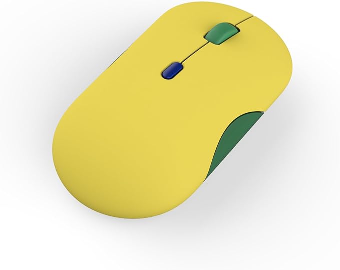 Lenovo 350 Bluetooth Silent Mouse (Fan Edition) Wireless Ergonomic Ambidextrous Design Bluetooth 5.3 Adjustable DPI up to 2400 36 Month Battery Life Recycled Materials Brazil Flag