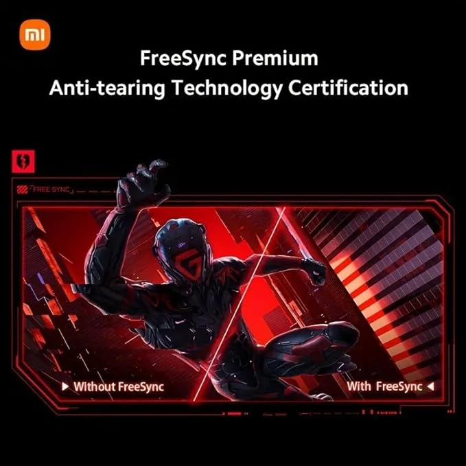 XIAOMI Curved Gaming Monitor 34-inch 180Hz High Reshed Rate 1ms Fast FreeSync Premium Professional Calibration 95% DCI-P3 100% sRGB* Low Blue Light Computer Screen Monitor Desktop Monitor