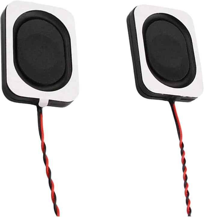 1PCS 4 Ohm 3w 8 Ohm 2W Speaker Square Small Cavity Notebook Computer 3525/2535 Box Speaker DIY (Color : 4 Ohm)