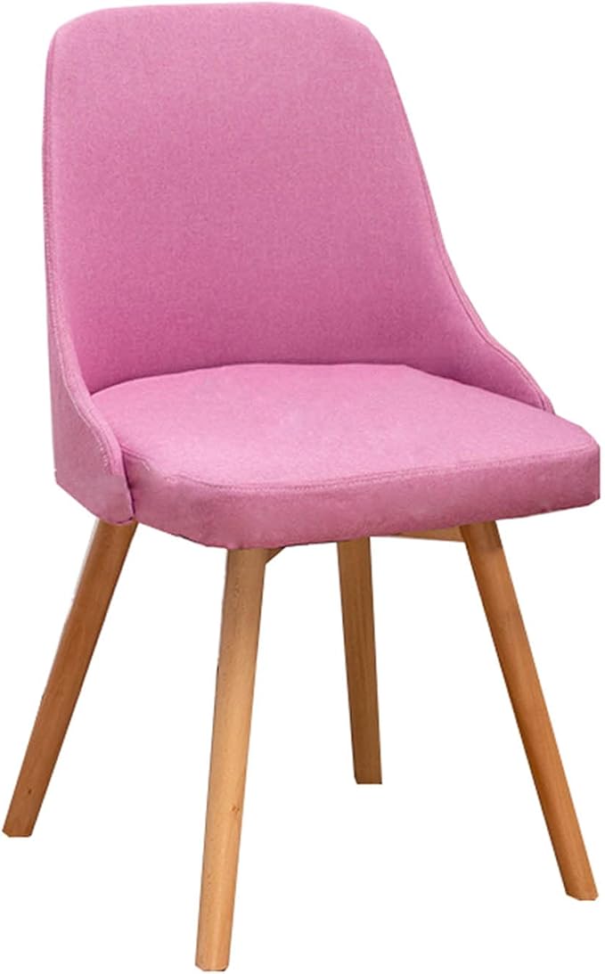 Mlaea Dining Bedroom Living Room Chair Gaming Club Bar Chair with Backrest Office Conference Reception Chair 43 * 43 * 84CM(Size:43 * 43 * 84CMColor:F)