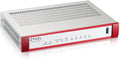 Zyxel USGFLEX50HP Cyber Security Firewall | 2 Gbps Up to 25 Users | 1-Year UTM Security Pack | 5X Gigabit Ports (1 PoE+ 30W) | IPSec/SSL VPN IPS Anti-Malware UTM | Nebula Cloud | Fanless
