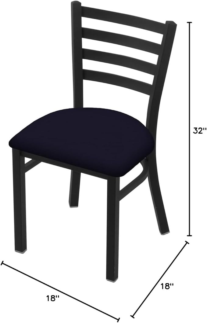 HBS 400 Jackie 18 Chair with Black Wrinkle Finish and Canter Twilight Seat