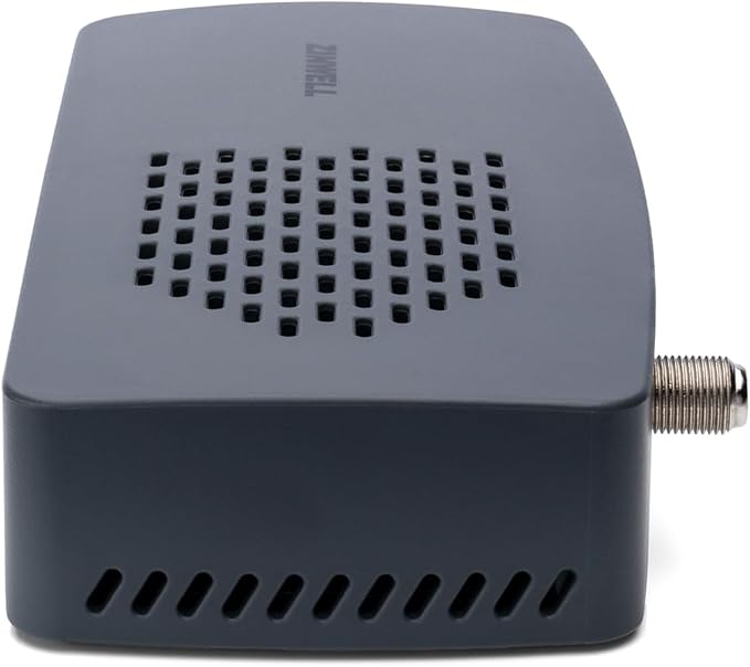 NextGen TV Box - ATSC 1.0/3.0 Tuner with 4K Broadcast Support Enhanced Dolby Audio Broadcaster Apps Includes Universal Remote and On-Screen TV Guide No Internet Needed