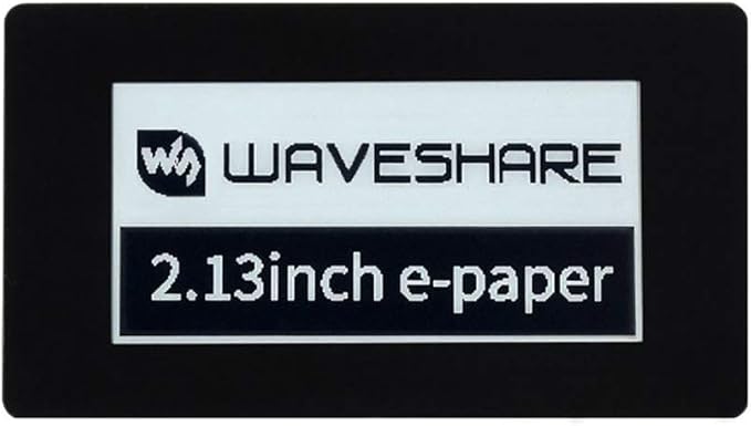 2.13inch Touch E-Paper E-Ink Display Module HAT for Raspberry Pi 250×122 Pixels Black/White Two Color SPI Interface Support Partial Refresh 5-Point Touch