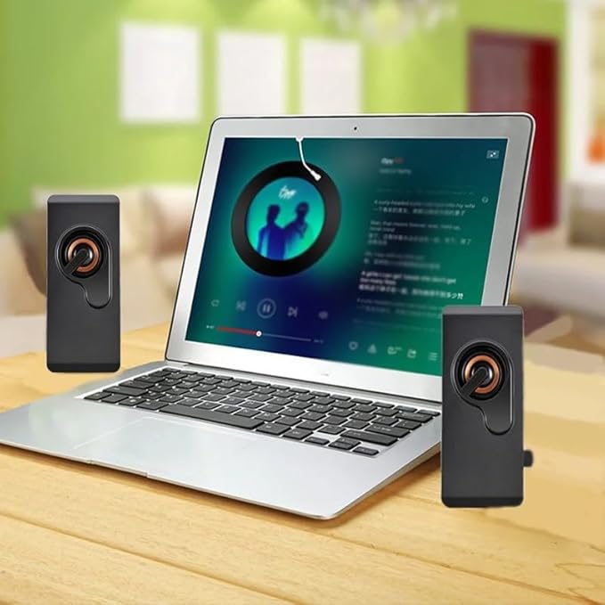 Multimedia Desktop 2.0 Small Speaker Laptop Mobile Phone Computer Stereo Outdoor Subwoofer Cable