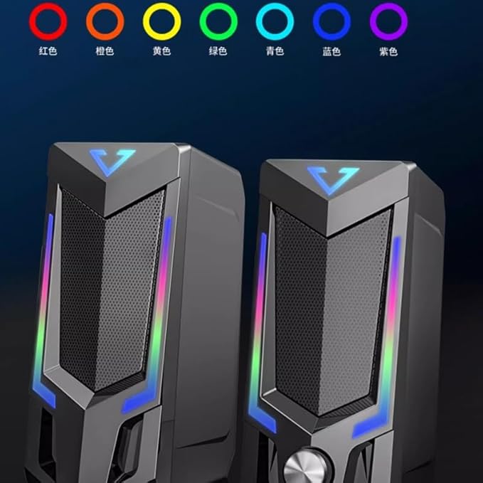 Computer Audio Desktop Home Laptop Universal Small Speaker Wired Mini Heavy Subwoofer