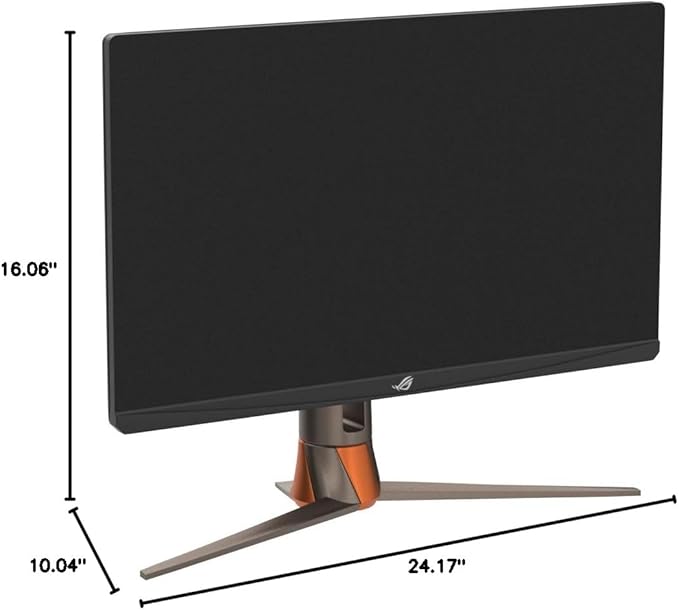 ASUS ROG Swift 360Hz 27” 1440P HDR Gaming Monitor (PG27AQN) - QHD (2560 x 1440) Fast IPS 1ms G-SYNC Eye Care HDMI DisplayPort USB Ergonomic Design VESA Wall Mountable HDR10 DisplayHDR600