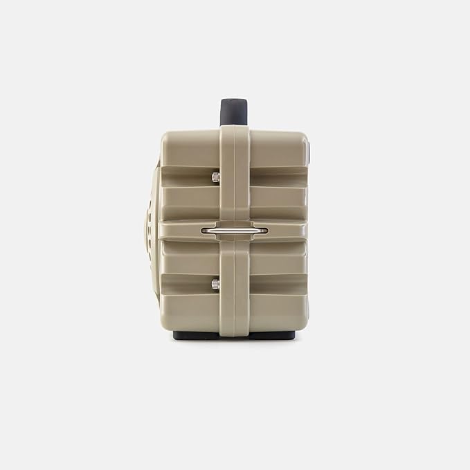 Turtlebox Original Gen 3: Portable Outdoor Bluetooth Speaker – Ultra-Loud (120dB) Waterproof (IP67) Rugged Impact-Resistant 3-Day Battery | Party Mode: Unlimited Pairing for Stereo Sound Tan
