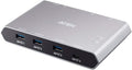 ATEN 2-Port USB-C Gen 2 Sharing Switch with Power Pass-Through | UK Version US3342