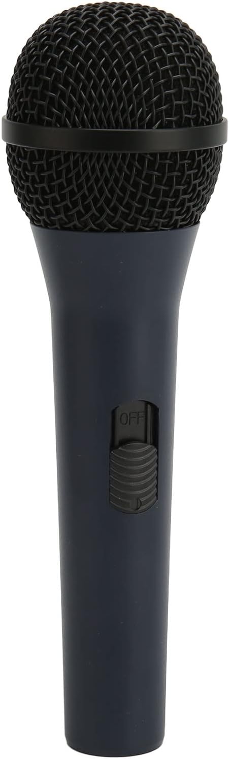 Wired Handheld Microphone Dynamic Karaoke Mic with Cardioid Pickup Noise Reduction Metal Singing Microphone for Speaker Amplifier Includes 6.35mm Plug and 16.4ft Cable for Home