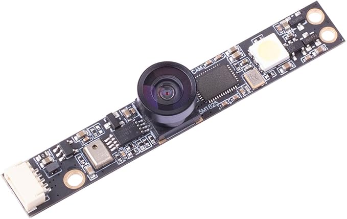 OV5640 USB Camera Module 5MP Fixed Focus 160 Degree Camera for Win XP Win7 Win8 Vista Mac Linux Android 4.0 Jetson Nano with Flash Microphone Support OTG Standard UVC Protocol Driver-Free