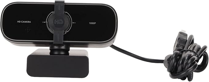 Computer Camera High Definition Webcam with Viewing Angle Auto Focus and USB Streaming for Multiple Platforms Including OS X and Win10