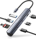 dockteck USB C Hub Multiport Adapter 7 in 1 USB C Dongle with 4K@60Hz HDMI 100W PD USB-C 2 USB-A 5Gbps Data Slots and TF/SD Card Reader Dongle for MacBook Air/Pro Dell XPS Lenovo HP Surface