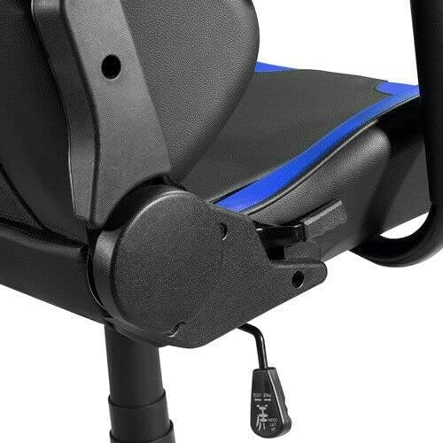 Office Chair Ergonomic Racing Style Gaming Chair(Blue Black) Desk Chair Gaming Chair