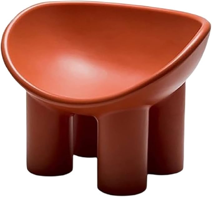 Adjustable Office Computer Chair with Armrest Elephant Leg Chair Footstool Home Stool Outdoor(Red Stool)