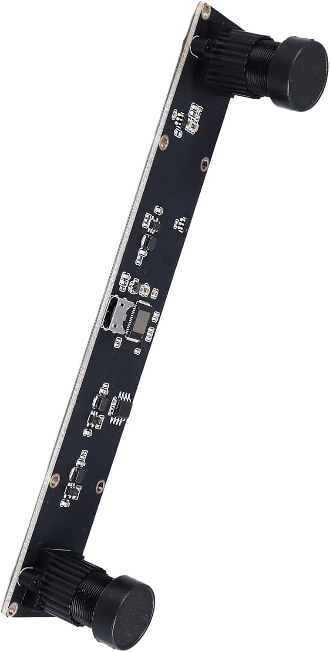 4MP Dual Lens USB Camera Board 1080P 72° Viewing Angle with Distortion - High Resolution Depth Detection 3D VR Distance Measurement for Industrial Use